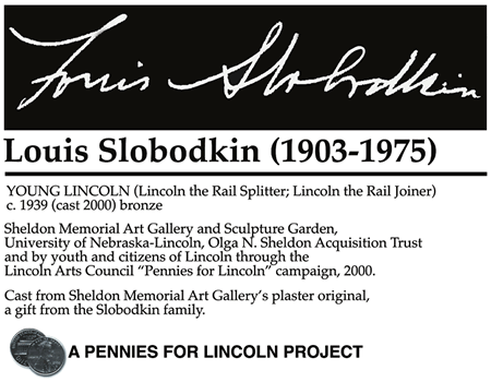 Sheldon Sculpture Label